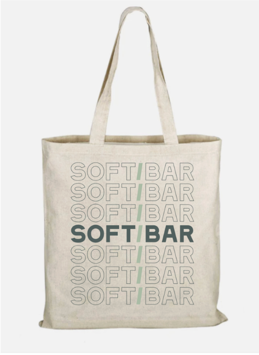 Soft Bar Brooklyn magazine tote
