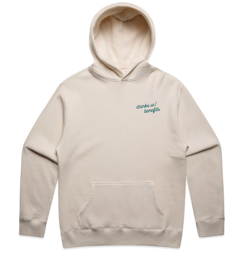 Here You Are, Cream Hoodie